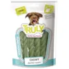 Truly Chewy Dental Ropes Functional hundesnacks – grønne, flettede tyggeruller med spændende tekstur og lang tyggetid