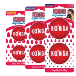 KONG Signature Balls, 2 /pk