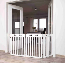 Hundegitter i lakeret MDF | 4 fag