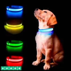 Ollipet The Stripe LED Collar | Halsbånd med lys