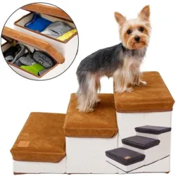 Mål på foldbar hundetrappe med opbevaring