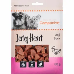 Companion Duck Jerky Heart