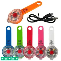 Ollipet LED Light in the dark m. USB kabel