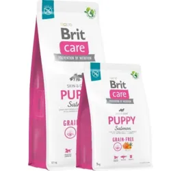 Brit Care Dog Grain-Free Puppy, Salmon | Tørfoder