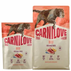 Carnilove True Fresh Beef hundefoder med frisk oksekød