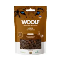 WOOLF Semi Moist Godbidder, Hest | 100g
