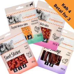 Pakketilbud | Companion favoritpakke | Køb 4 Betal for 3