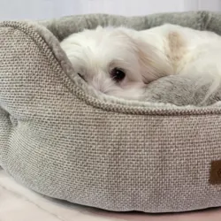 Ollipet Cocoon hundeseng. Lækker blød og i et flot design.