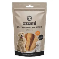 Lækre tyggeben til hunde med kylling fra Ozami