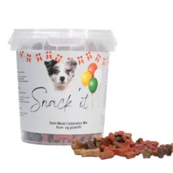 Semi-moist godbidder til hunde fra Snack'it