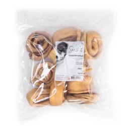 Snack'it Donut Hestehud 10 stk. – praktisk pakning med sunde og proteinrige snacks til hunde