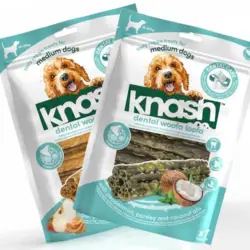 Knash Dental Woofa Loofa | Kokos eller Æble
