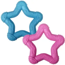 Ollipet ColorPops | Stella Star bidering  til hvalpe. Fås i blå og lyserød.