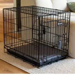 Hundemadrassen passer perfekt til Ozami hundebur så din hund ligger komfortabelt