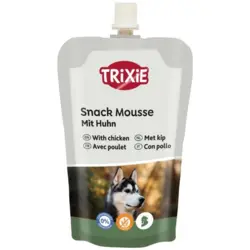Kylling mousse til hunde er ideel til hundetræning