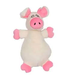 Grisen Snøffe er en sjov plysbamse til hvalpe og bamseglade hunde