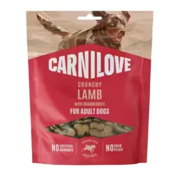 Carnilove Crunchy Snack, Lamb with Cranberries | 200g