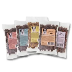 Snack'it Softies pakketilbud med 5 varianter af bløde hundegodbidder