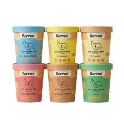 FÜRREE Icecream hundeis mix med flere smagsvarianter samlet