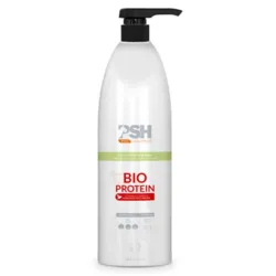 PSH Bio Protein No Rinse Mask 1000 ml er en professionel leave-in pelsmaske til hunde uden behov for udskylning. Velegnet til alle pelstyper.