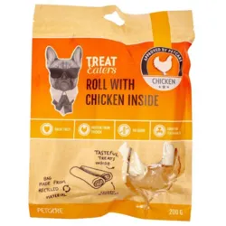 Treateaters Roll With Chicken Inside 200g kornfri tyggerulle med kylling