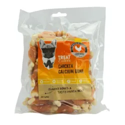 Treateaters Chicken Calcium Bone, 375 g tyggeben med kylling til daglig belønning
