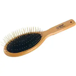 Ollipet Exclusive Golden Pin Brush hundebørste er den perfekte hundebørste til hunde med lang pels