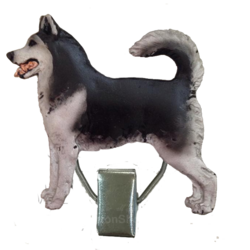 Nummerclips: Siberian Husky | OUTLET