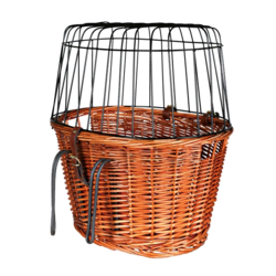 Trixie cykelkurv naturflet med gitter