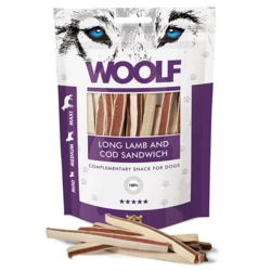 WOOLF Long Sandwich with Cod | 100 gram | Lam