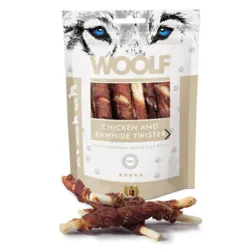 WOOLF Chicken and Rawhide Twister | 100 gram
