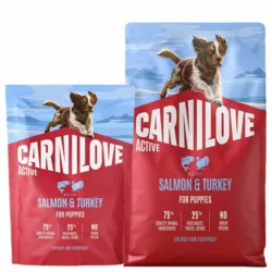 Carnilove Active Salmon & Turkey Puppies tørfoder til hvalpe
