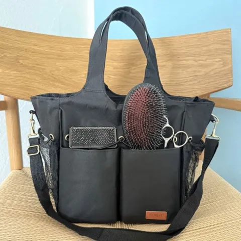 Ollipet Groomingtaske | Black/Gold
