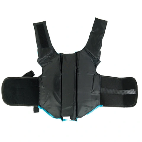 Hajredningsvest lukkes med velcro og snaplås