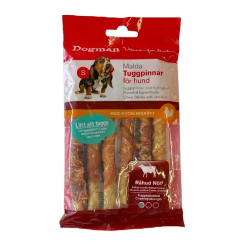 Dogman Munchy Sticks m. kylling