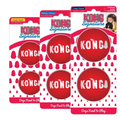 KONG Signature Balls, 2 /pk