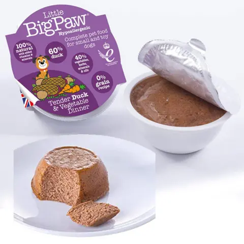 Tender Duck & Vegetable Dinner | Little Big Paw