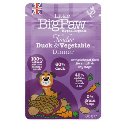 Little Big Paw Tender Duck & Vegetable Dinner