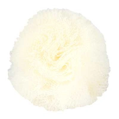 Pompom hårpynt råhvid