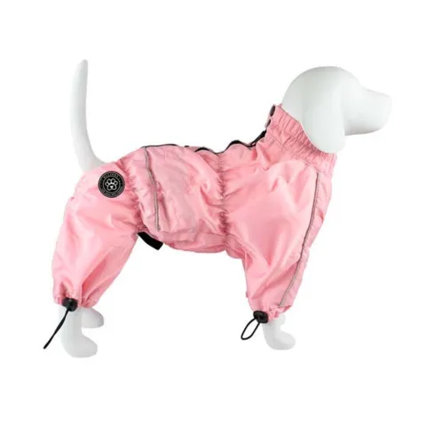 Ollipet regndragt | Color Collection | Babylyserød