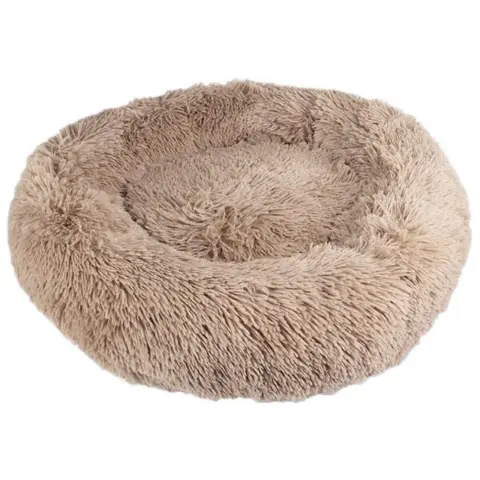 Luksus Ollipet Soft Cloud Hundekurv m. aftageligt betræk| Khaki