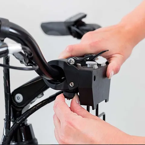 Trixie Front Cykelkurv m. Regnslag | 2i1