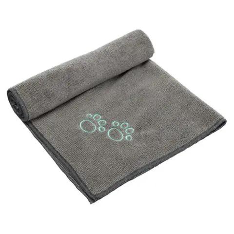 Microfiber håndklæde til hunde | Grå