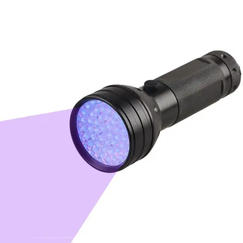 Ultraviolet UV led-lampe med 51 led's