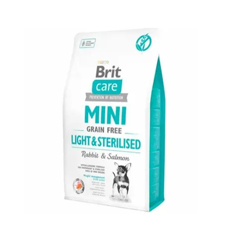 Brit Care Mini Grain Free Adult - Light & Steriliseret | Tørfoder