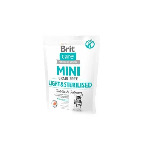 Brit Care Mini Grain Free Adult - Light & Steriliseret | Tørfoder