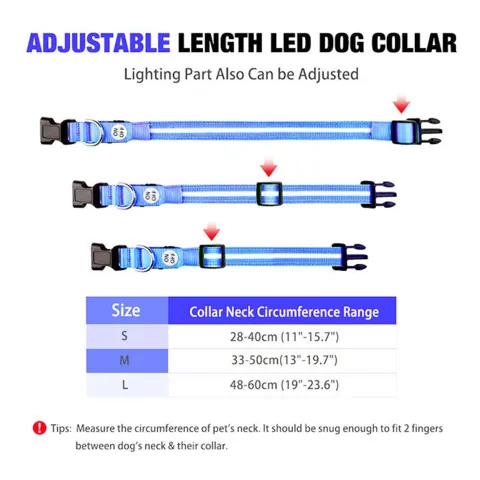 The Dots LED Collar | Halsbånd med LED lys
