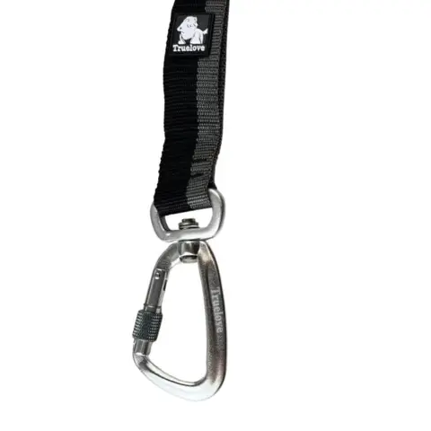 Smart håndfri elastisk hundesnor med smart karabinhage fra truelove.