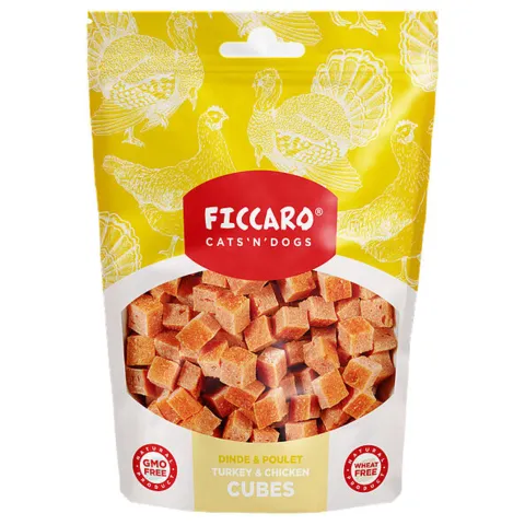 Ficcaro Turkey & Chicken Cubes | 100g