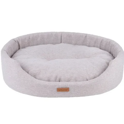 Amiplay Oval Hundeseng | Sand